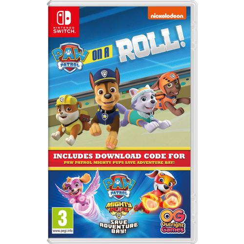 Paw Patrol: On a roll! and PAW Patrol: Mighty Pups Save Adventure Bay Bundle (CIAB) (Nintendo Switch) slika 1