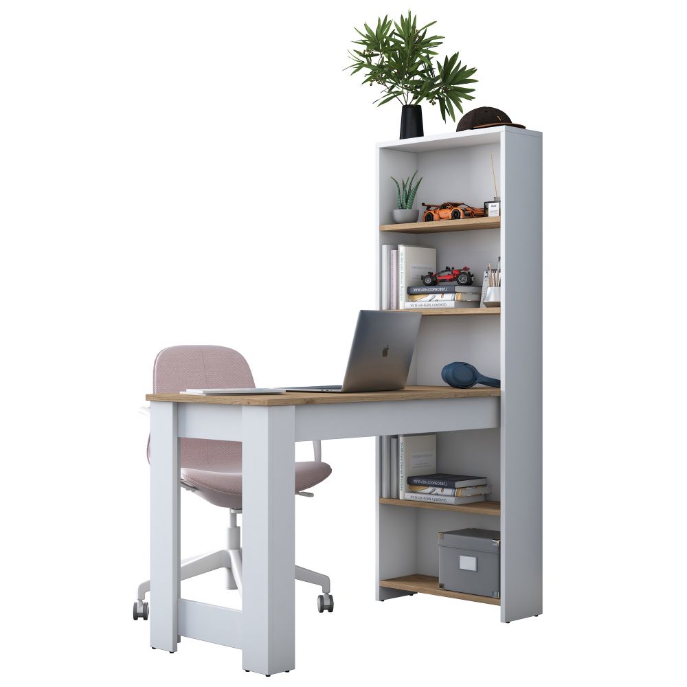 HA106 - 2493 WhiteWalnut Radni Sto slika 4