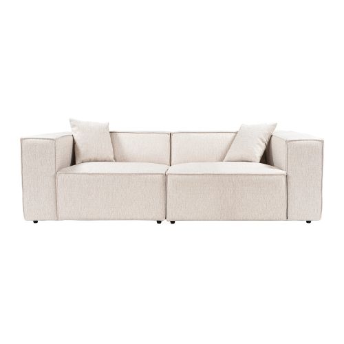 Atelier Del Sofa Dvosjed, Lora 2 Seater - Light Brown slika 2