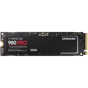 SAMSUNG 980 PRO 500GB SSD, M.2 2280, NVMe, Read/Write: 6900 / 5000 MB/s, Random Read/Write IOPS 800K/1KK