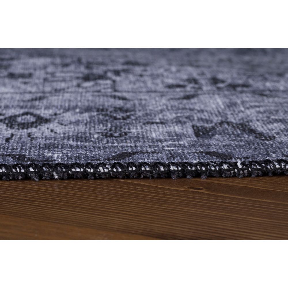 Višebojni Hodnički Tepih Blues Chenille - Sivi AL 22 (75 x 150 cm) slika 6