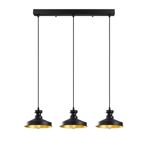 Berceste - 182BLACK-S1 Black Chandelier slika 2