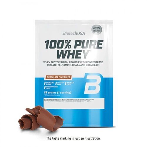 BioTech USA Pure Whey 28g Čokolada slika 1