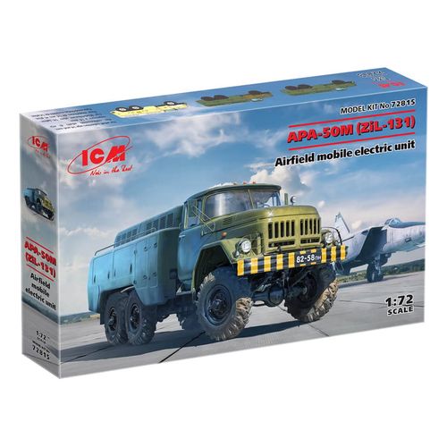 Model Kit Military - APA-50M (ZiL-131) Airfield Mobile Electric Unit 1:72 slika 1