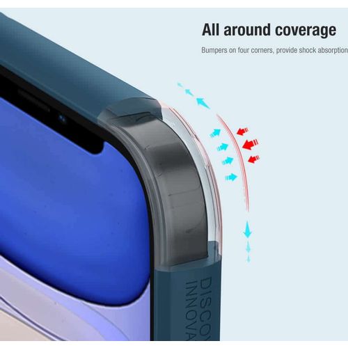 Nillkin - Super Frosted Shield Pro - iPhone 14 Pro Max - plava slika 4