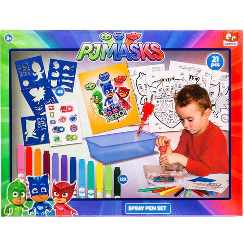 PJ Masks set sa olovkom u spreju 21 djelna slika 1