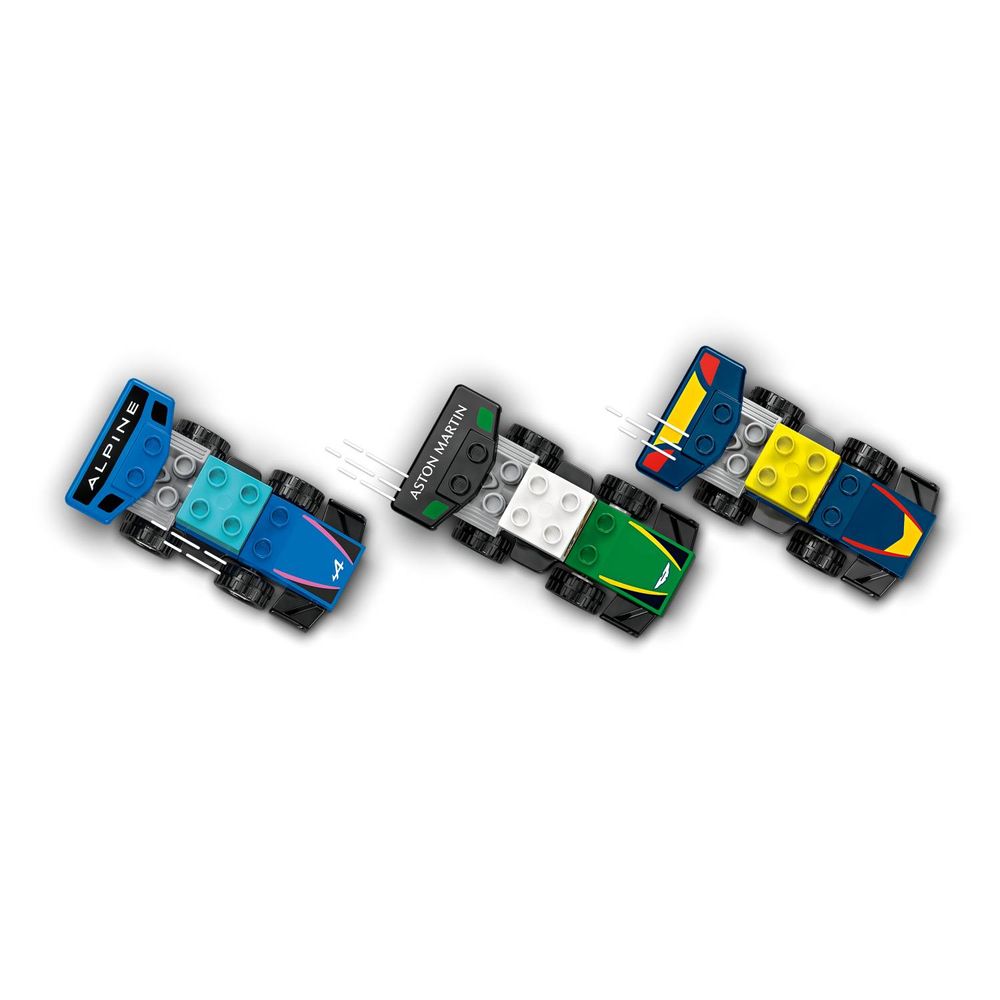 LEGO 10445 Trkaći automobili i vozači timova za F1® slika 3
