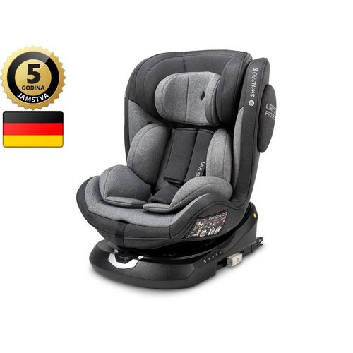 OSANN autosjedalica Swift360 S, i-Size, ISOFIX-360, 76-150cm, siva JAMSTVO 5god slika 1