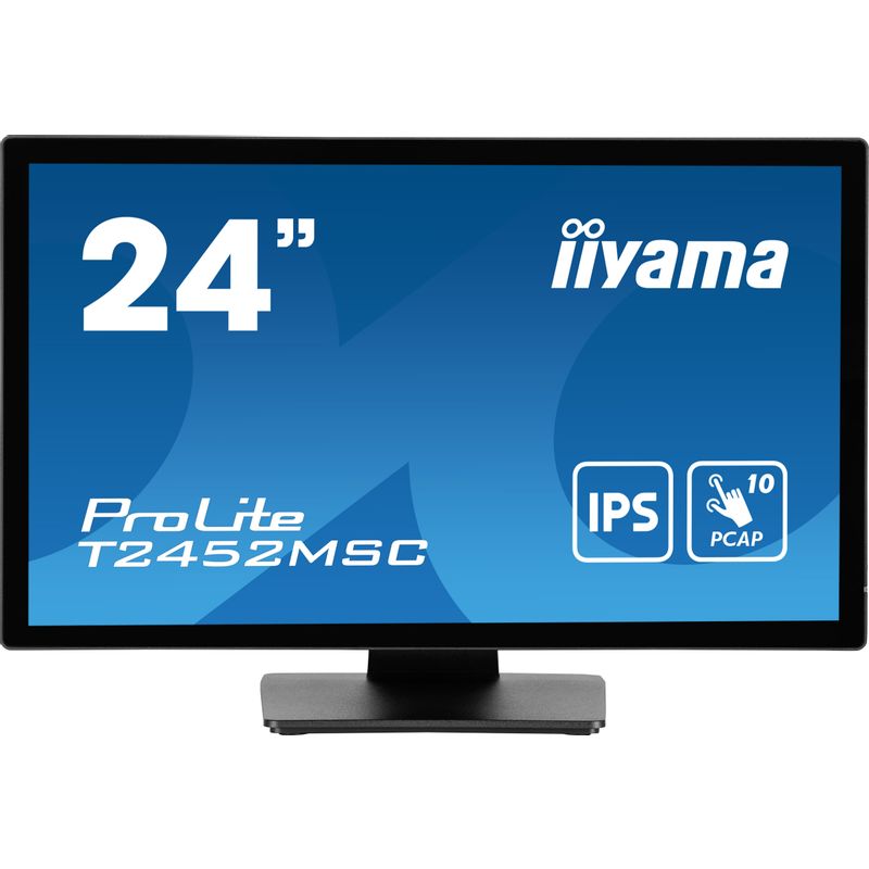 IIYAMA Monitor LED PROLITE T2452MSC-B1 24” PCAP Multi-Touch s IPS Full HD zaslonom image