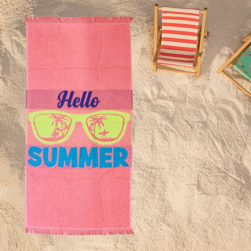 Plažni peškir BEACH MASTER 70x140 - Hello Summer - HSN slika 1