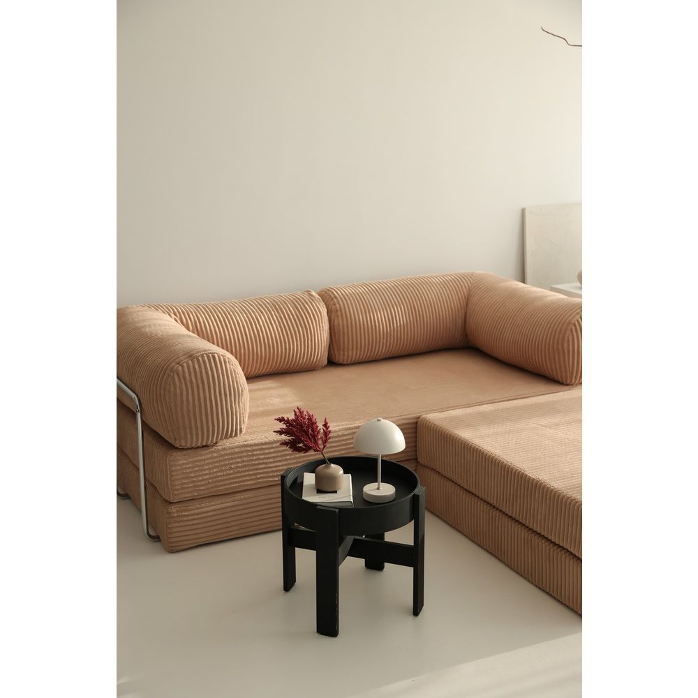 Krevet-sofa ugaoni Nice L lijevi – krem slika 4