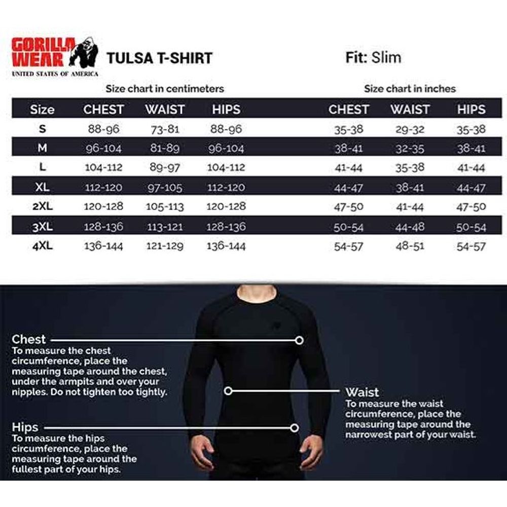 Gorilla Wear TULSA Majica, Plava slika 5