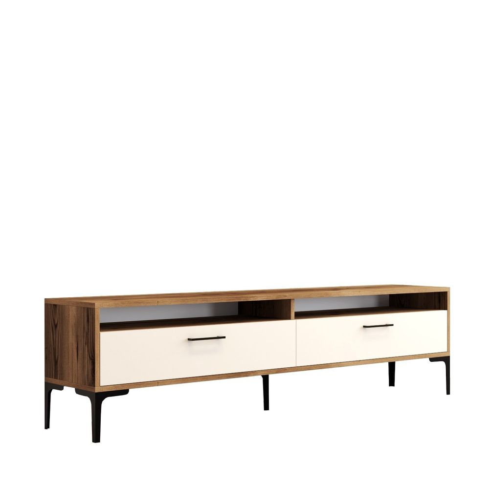 Istanbul 2 - TV Unit u orahu s kremom slika 5
