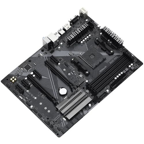 Matična ploča ASRock B450 PRO4 R2.0, AM4, DDR4, 4xSATA, ATX slika 2