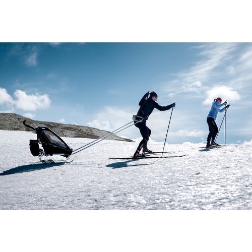 Thule Chariot Sport crna sportska dječja kolica i prikolica za bicikl za jedno dijete (4u1) slika 9