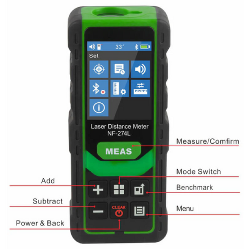 NOYAFA NF-274L Laserski merač udaljenosti slika 6