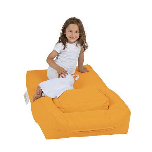 Atelier Del Sofa Vreća za sjedenje, Kids Single Seat Pouffe - Orange slika 5