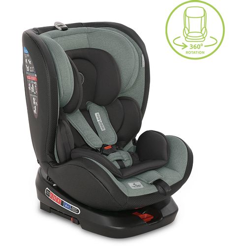 LORELLI NEBULA Autosjedalica  360° Isofix Iceberg Green Leath 0-12 godina/0-36 kg (0+/1/2/3) slika 1