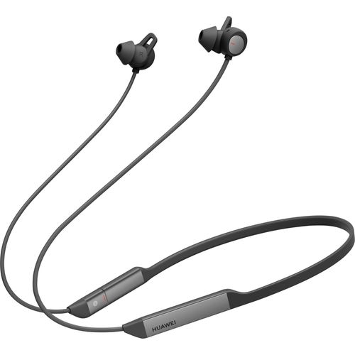 HUAWEI FreeLace Pro Bluetooth® HiFi In Ear slušalice u ušima slušalice s mikrofonom, s Bluetooth® baznom stanicom, kontrola glasnoće crna slika 1