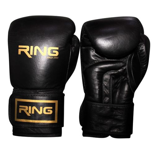 RING rukavice za boks 12 OZ kozne - RS 3311-12 black slika 1