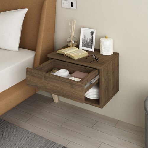 Rıbes - Walnut Walnut Nightstand slika 3