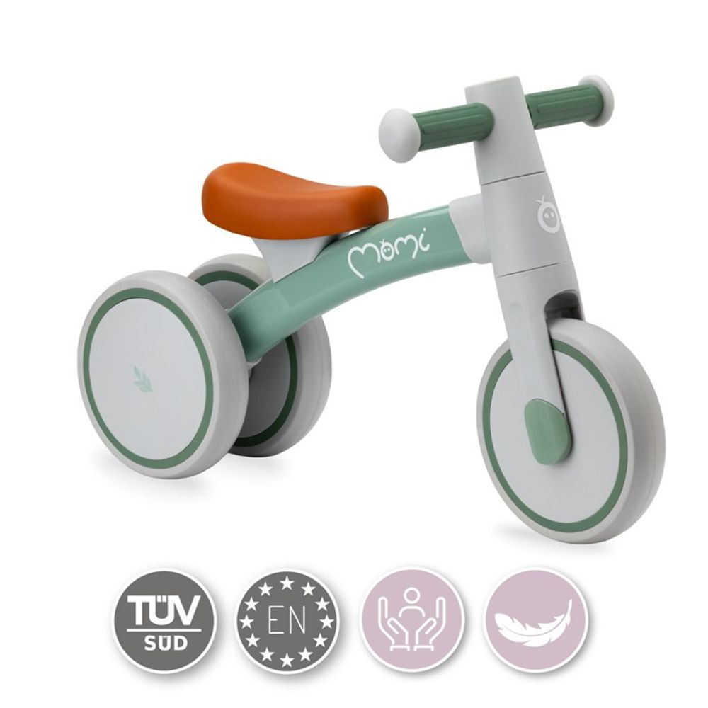 Momi Balans bicikl Tedi, Green slika 6