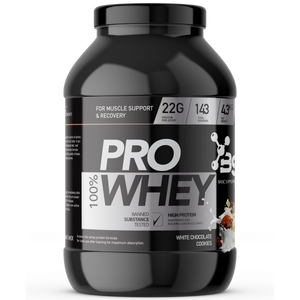 100% PRO WHEY 4.3KG BASIC SUPPLEMENTS -  White Chocolate &Cookie