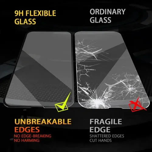 Bestsuit Flexible 5D Full Glue hibridno staklo za Samsung Galaxy A54 5G crno slika 4