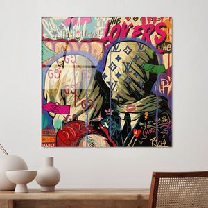 UV-838 - Dekorativna Slika od Kaljenog Stakla, Višebojna, 50 x 50 cm