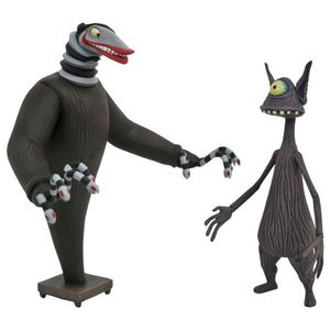 Nightmare Before Christmas Creature under the Stairs And Cyclops pack figure 18cm