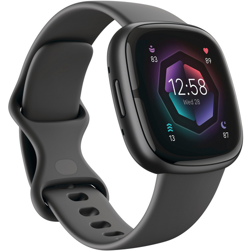 Fitbit pametni sat Sense 2 FB521BKGB, Shadow Grey/Graphite slika 2