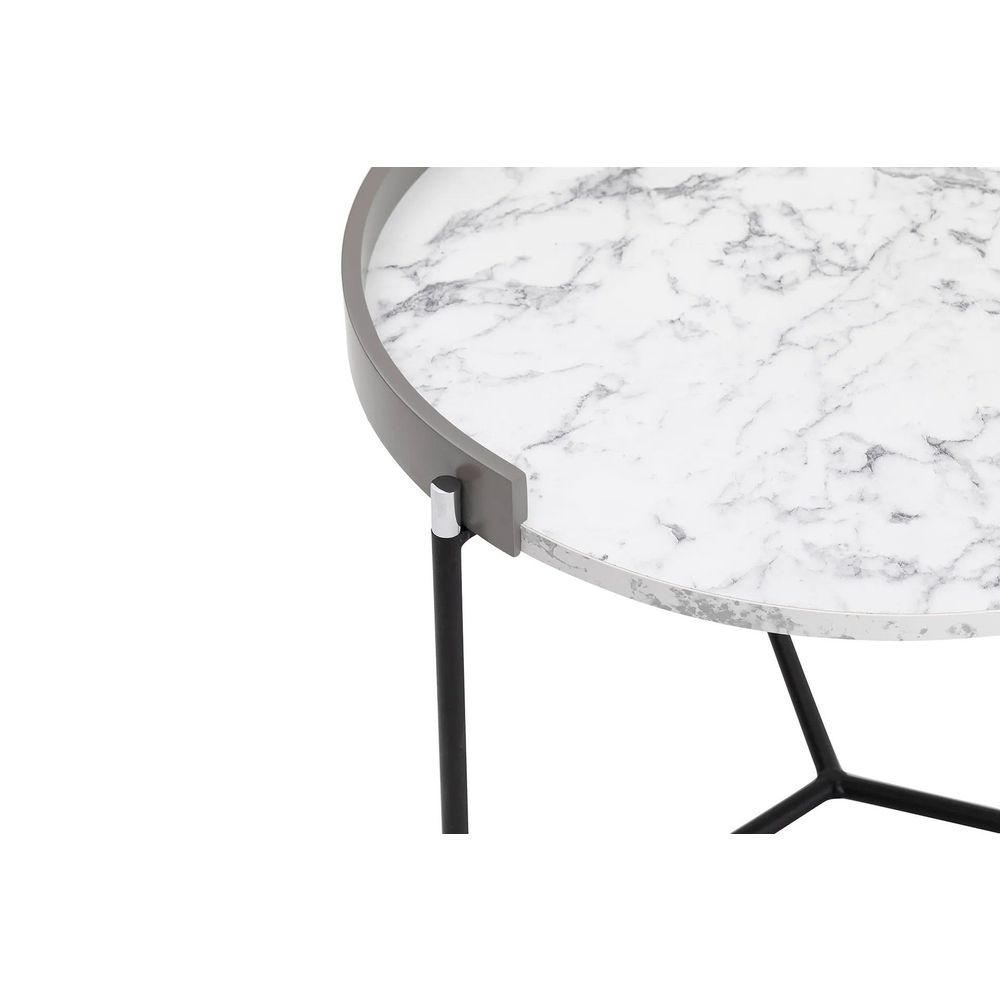 Nesting table Mandy - Set od 2 komada u antracit boji slika 12