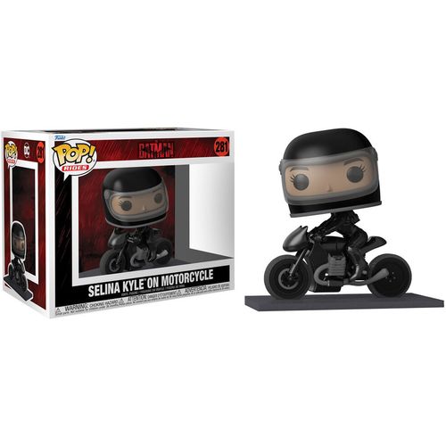 POP figure Movies DC Comics The Batman Selina Kyle on Motorcycle slika 1