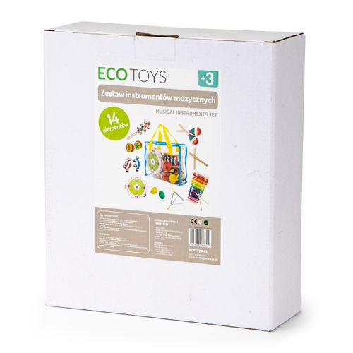 EcoToys Torba s Glazbenim Setom od 14 Instrumenata slika 8