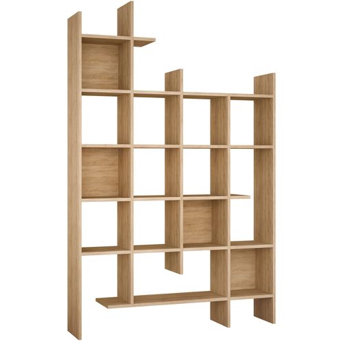 Woody Fashion Polica za knjige, hrast, Manco - Oak slika 2