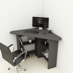 Corner - Anthracite Anthracite Study Desk