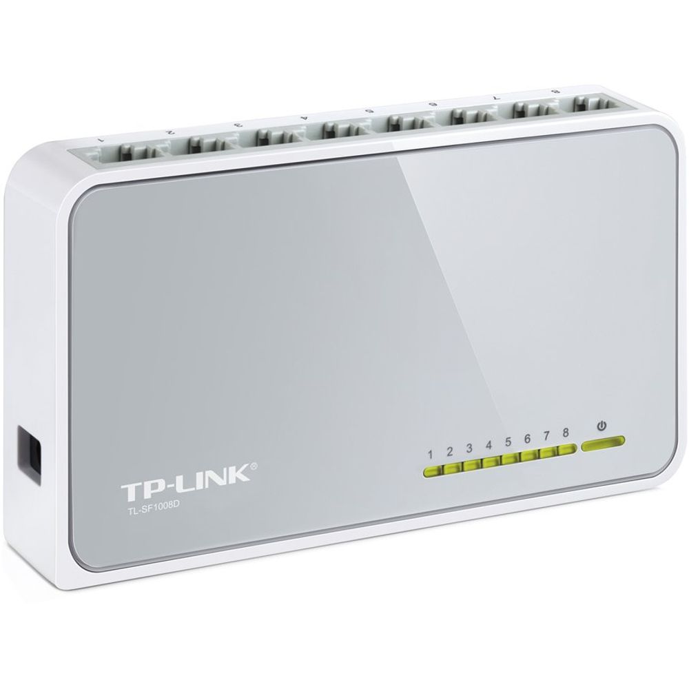 Switch TP-Link TL-SF1008D, 8-Port RJ45 10/100Mbps desktop switch slika 2