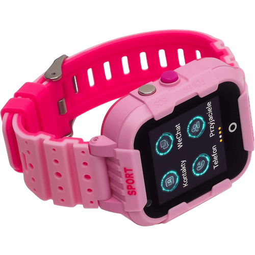 Garett Sat pametni, 4G LTE, 1.4", WiFi, Bluetooth, IP67 - Garett Kids 4G Pink slika 5