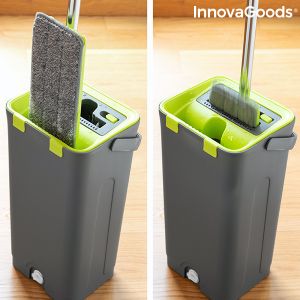 Brisač s Kantom Dvostrukog Djelovanja Swiftmop InnovaGoods 21,5x37,5x19,5cm