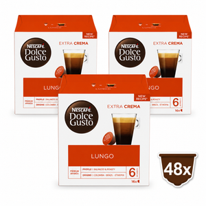Nescafe dolce gusto Lungo 3x89,6g, 48 kapsula XXL