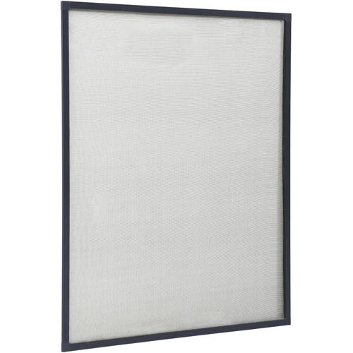 Zaslon protiv insekata za prozore antracit 100 x 120 cm slika 8