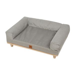 Animood drveni krevet / kauč za pse Sonya - sivi