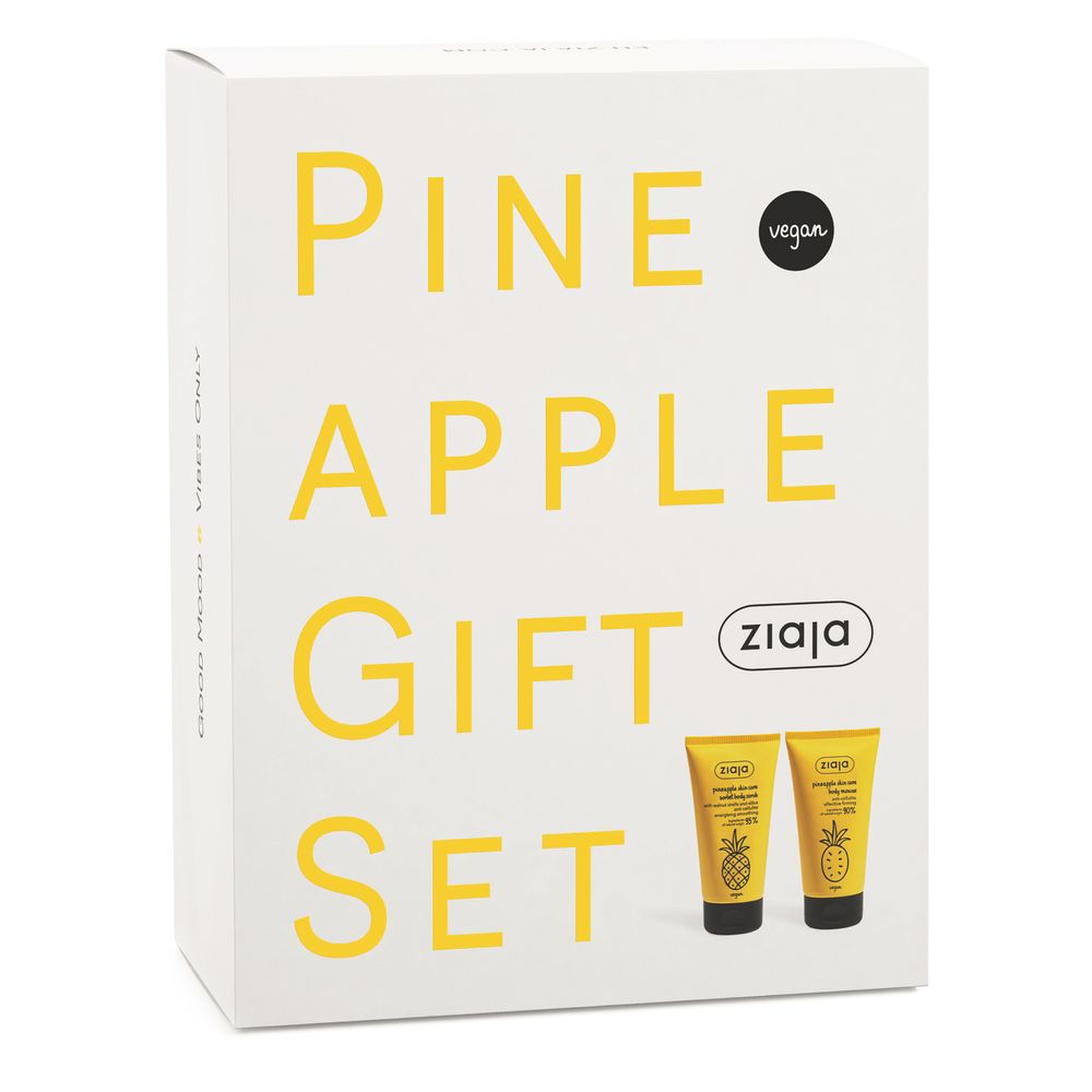 Ziaja set na bazi ananasa (piling za tijelo 160 ml + Mousse za tijelo 160ml )  slika 1