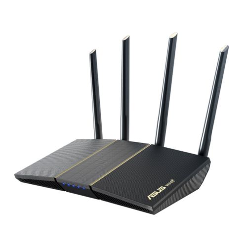 ASUS RT-AX57 Bežični ruter Wi-Fi AX3000 2402 Mbps 574 Mbps 4 antene crna slika 1