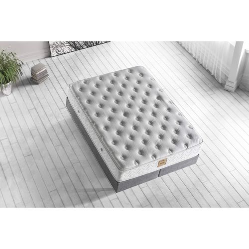 Woody Fashion Madrac, Bijela boja, Dream 90x200 cm Single Size Luxury Middle Firm Double Padded Mattress slika 3