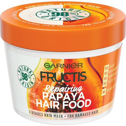 Garnier Fructis Hair Food Papaya maska za kosu 390ml slika 1