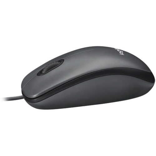 LOGITECH M100 Corded Mouse - BLACK - USB slika 2