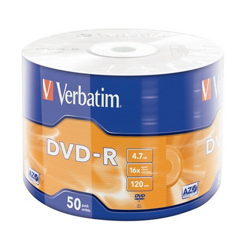 DVD-R VERBATIM 4.7GB 16X 4.7GB 1/50 DL WRAP/43791 slika 2