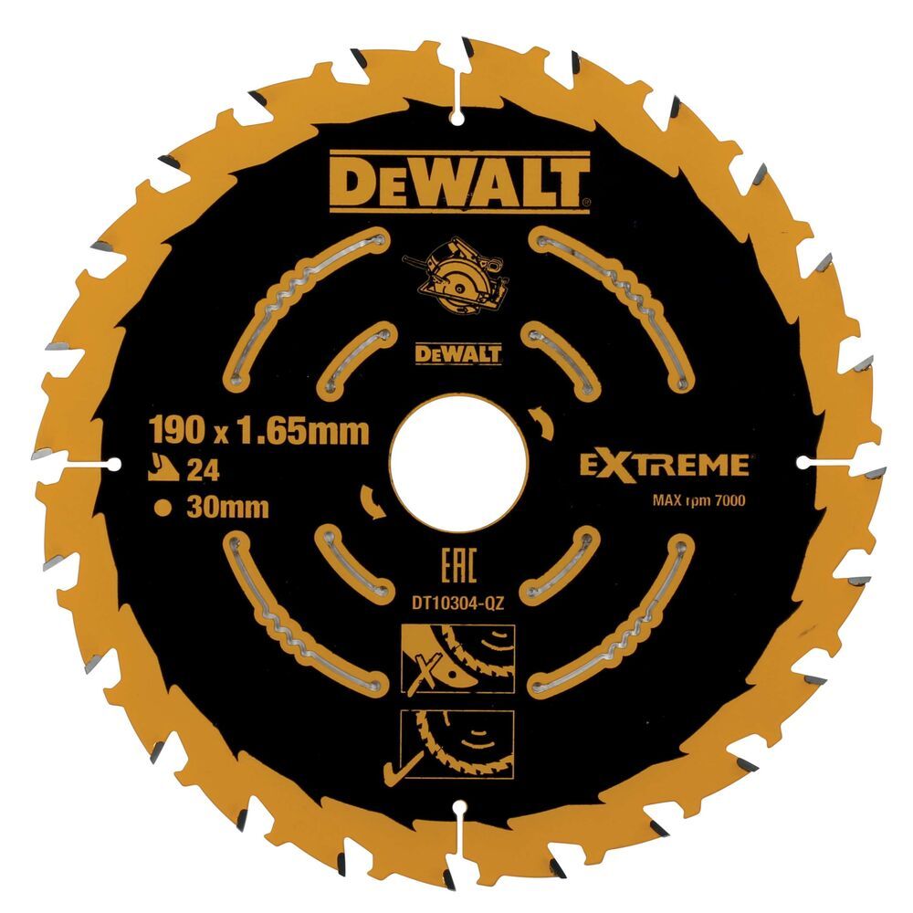 LIST ZA POTEZNU PILU 190X30X24T Dewalt DT10304 slika 1