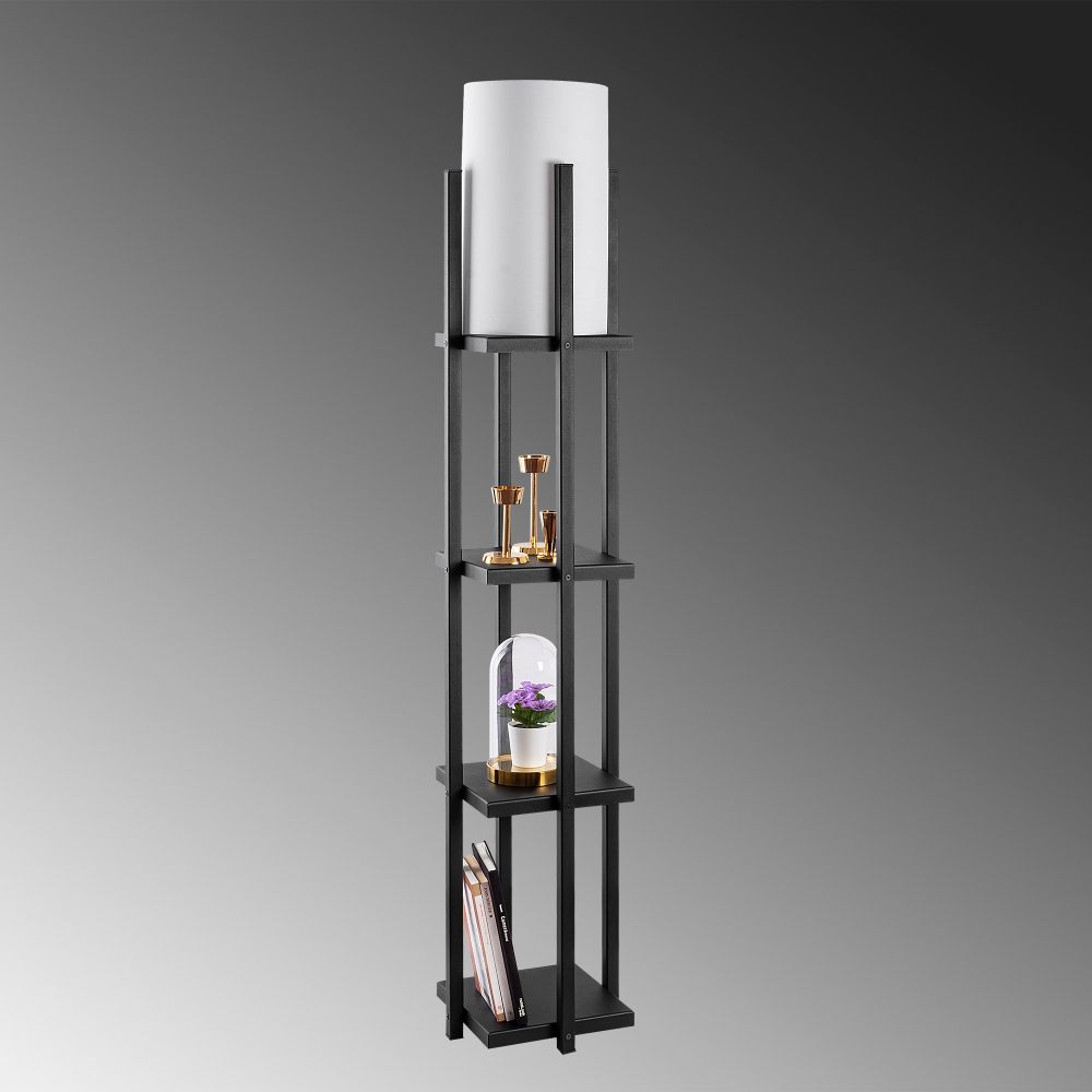 7111 - Crna Crna Podna Lampa slika 2
